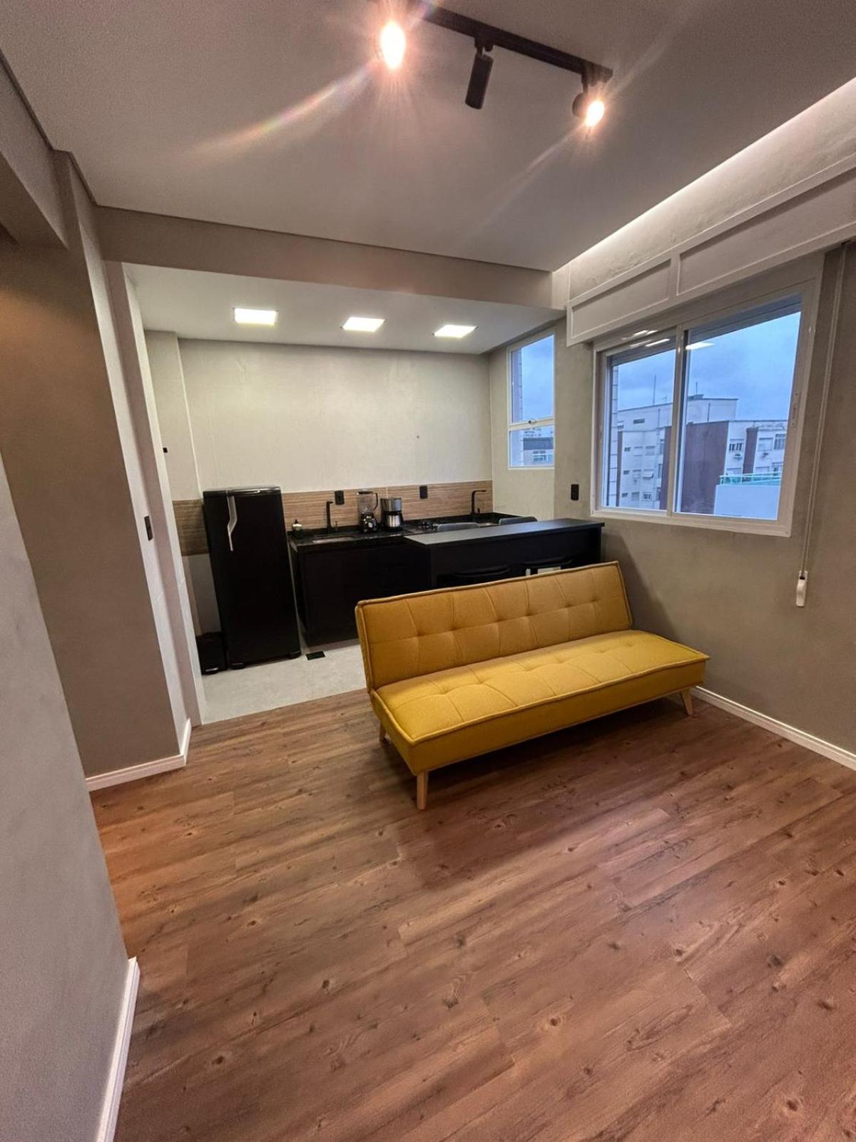 Apartamento Frente A Praia Do Embare Santos Eksteriør billede